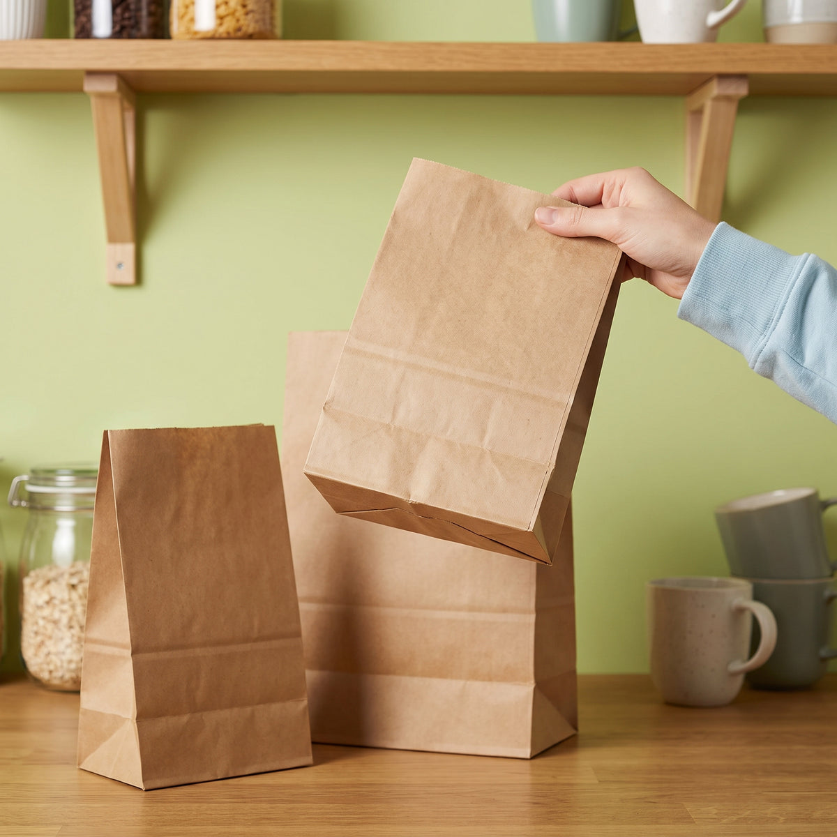 Box Bottom Paper Bag