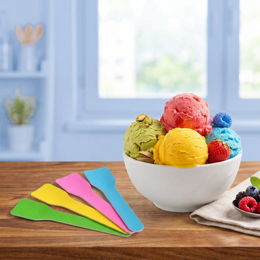 Colorful Gelato Ice-cream Spoons