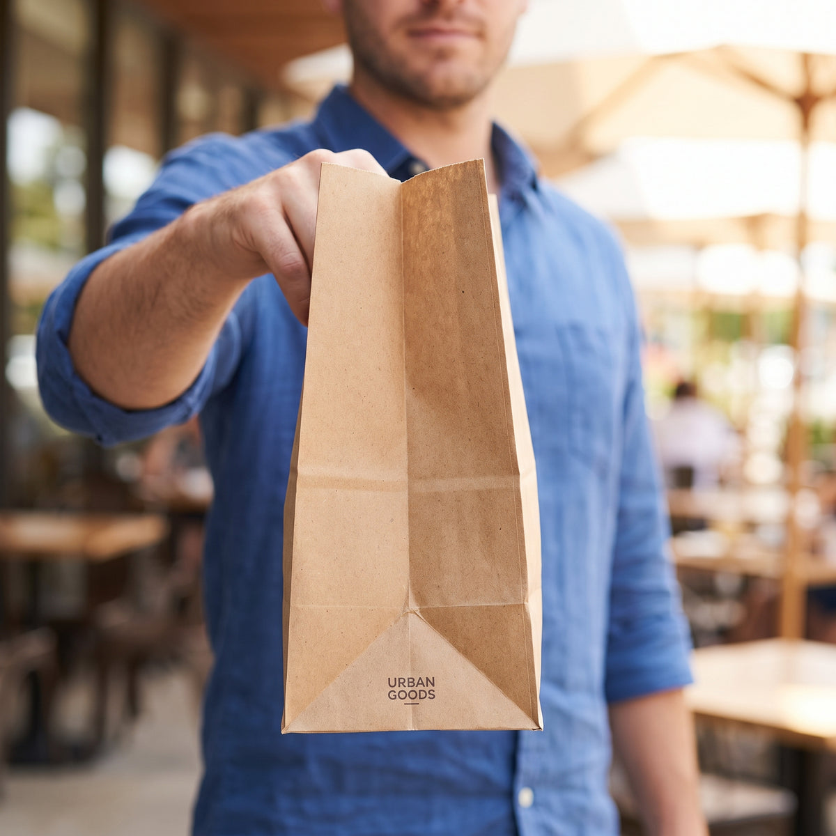Box Bottom Paper Bag